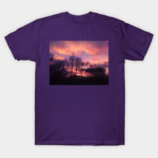 Magical Winter sky T-Shirt